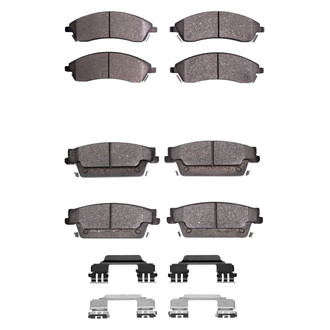 R1 Concepts® - Optimum OEp Front and Rear Brake Pad Set