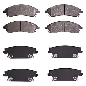 R1 Concepts® - Optimum OEp Front and Rear Brake Pad Set