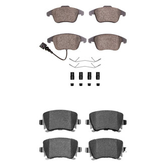 R1 Concepts® - Optimum OEp Front and Rear Brake Pad Set