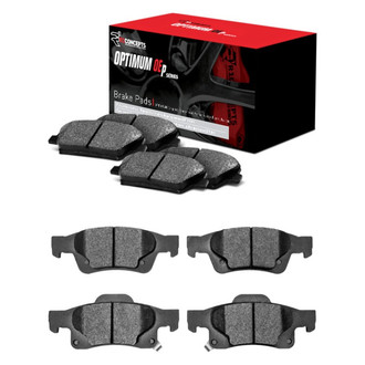 R1 Concepts® - Optimum OEp Front and Rear Brake Pad Set
