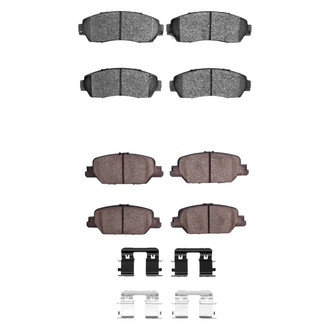 R1 Concepts® - Optimum OEp Front and Rear Brake Pad Set