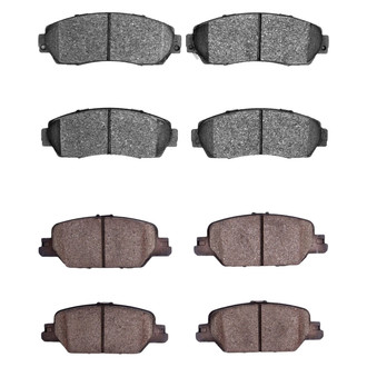 R1 Concepts® - Optimum OEp Front and Rear Brake Pad Set