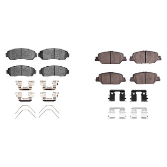 R1 Concepts® - Optimum OEp Front and Rear Brake Pad Set