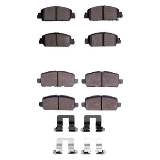 R1 Concepts® - Optimum OEp Front and Rear Brake Pad Set