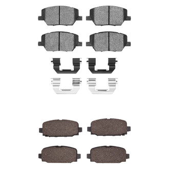 R1 Concepts® - Optimum OEp Front and Rear Brake Pad Set