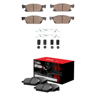 R1 Concepts® - Optimum OEp Front and Rear Brake Pad Set
