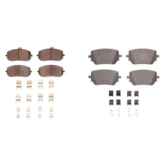 R1 Concepts® - Optimum OEp Front and Rear Brake Pad Set