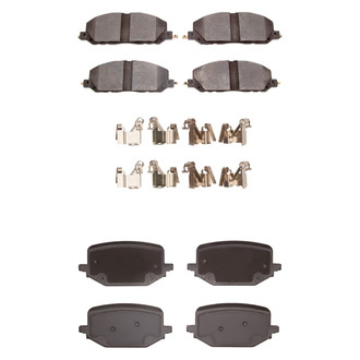 R1 Concepts® - Optimum OEp Front and Rear Brake Pad Set