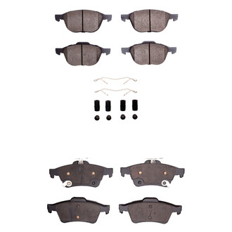 R1 Concepts® - Optimum OEp Front and Rear Brake Pad Set
