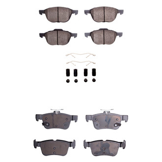 R1 Concepts® - Optimum OEp Front and Rear Brake Pad Set