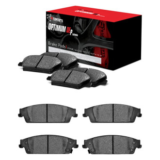 R1 Concepts® - Optimum OEp Front and Rear Brake Pad Set