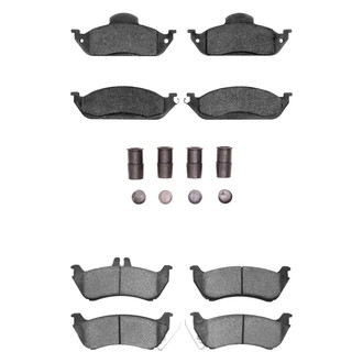 R1 Concepts® - Euro Ceramic Front and Rear Brake Pad Set