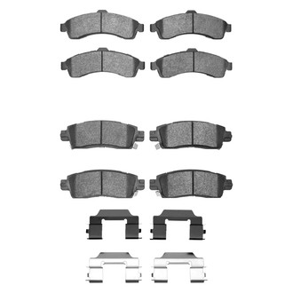 R1 Concepts® - Euro Ceramic Front and Rear Brake Pad Set