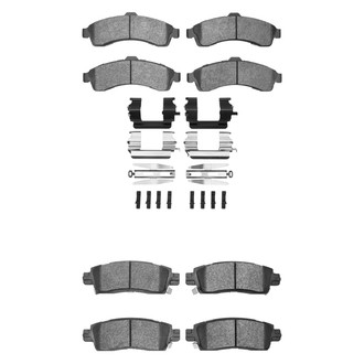 R1 Concepts® - Euro Ceramic Front and Rear Brake Pad Set