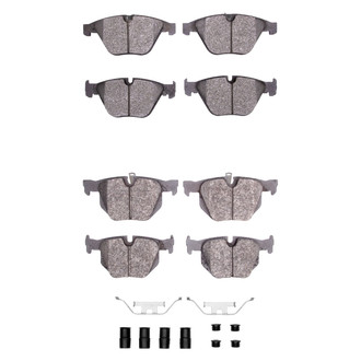 R1 Concepts® - Euro Ceramic Ceramic Front and Rear Brake Pad Set