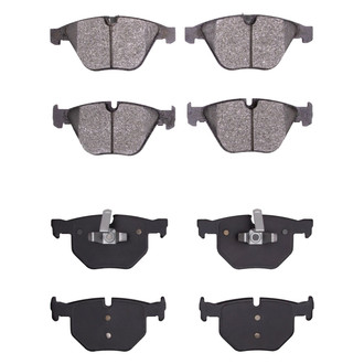 R1 Concepts® - Euro Ceramic Ceramic Front and Rear Brake Pad Set