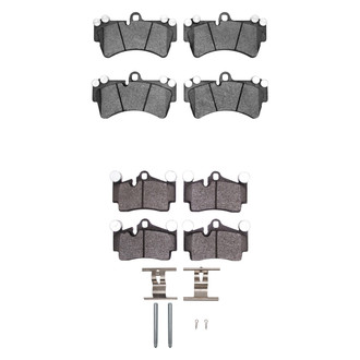 R1 Concepts® - Euro Ceramic Front and Rear Brake Pad Set
