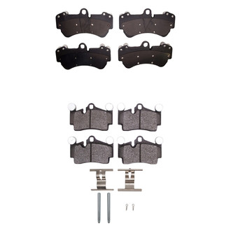 R1 Concepts® - Euro Ceramic Ceramic Front and Rear Brake Pad Set