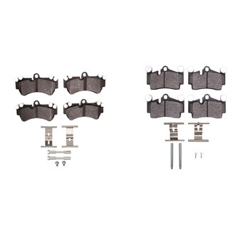 R1 Concepts® - Euro Ceramic Ceramic Front and Rear Brake Pad Set