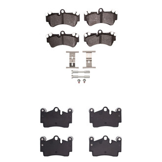 R1 Concepts® - Euro Ceramic Ceramic Front and Rear Brake Pad Set