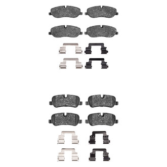 R1 Concepts® - Euro Ceramic Front and Rear Brake Pad Set