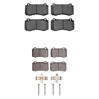 R1 Concepts® - Euro Ceramic Ceramic Front and Rear Brake Pad Set