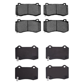 R1 Concepts® - Euro Ceramic Ceramic Front and Rear Brake Pad Set
