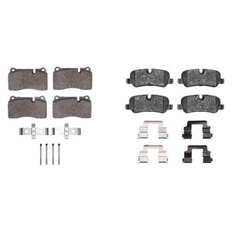 R1 Concepts® - Euro Ceramic Ceramic Front and Rear Brake Pad Set