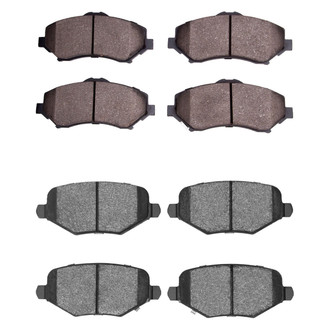R1 Concepts® - Euro Ceramic Ceramic Front and Rear Brake Pad Set