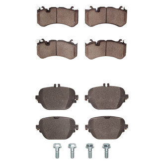 R1 Concepts® - Euro Ceramic Ceramic Front and Rear Brake Pad Set