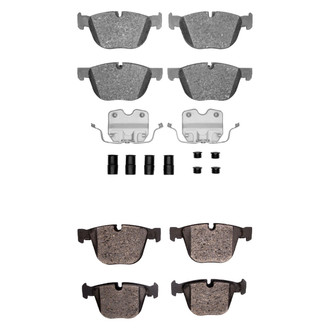 R1 Concepts® - Euro Ceramic Front and Rear Brake Pad Set