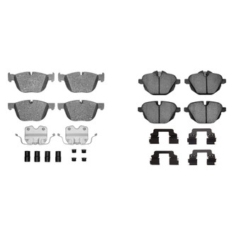 R1 Concepts® - Euro Ceramic Ceramic Front and Rear Brake Pad Set
