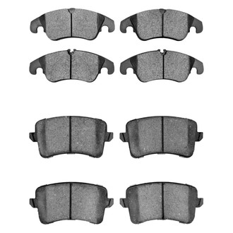 R1 Concepts® - Euro Ceramic Ceramic Front and Rear Brake Pad Set