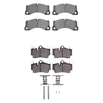 R1 Concepts® - Euro Ceramic Front and Rear Brake Pad Set
