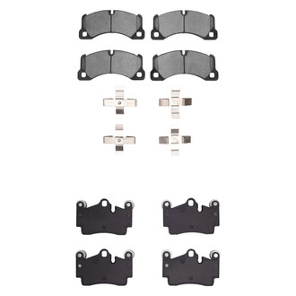 R1 Concepts® - Euro Ceramic Front and Rear Brake Pad Set