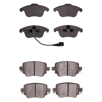 R1 Concepts® - Euro Ceramic Ceramic Front and Rear Brake Pad Set