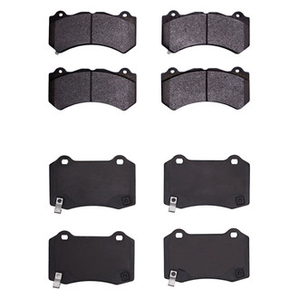 R1 Concepts® - Euro Ceramic Ceramic Front and Rear Brake Pad Set