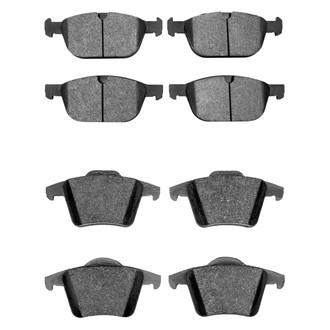 R1 Concepts® - Euro Ceramic Front and Rear Brake Pad Set