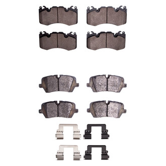 R1 Concepts® - Euro Ceramic Ceramic Front and Rear Brake Pad Set