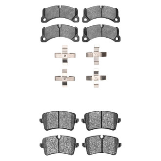 R1 Concepts® - Euro Ceramic Ceramic Front and Rear Brake Pad Set
