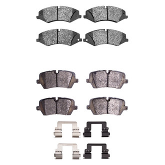 R1 Concepts® - Euro Ceramic Front and Rear Brake Pad Set