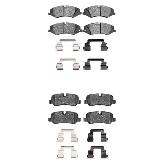 R1 Concepts® - Euro Ceramic Ceramic Front and Rear Brake Pad Set