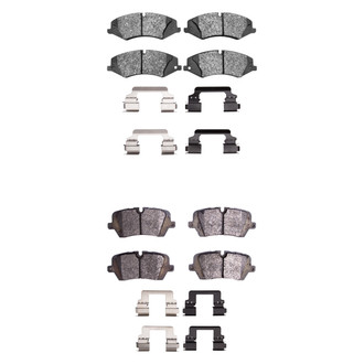 R1 Concepts® - Euro Ceramic Front and Rear Brake Pad Set