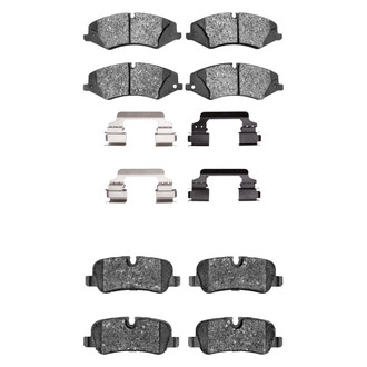 R1 Concepts® - Euro Ceramic Ceramic Front and Rear Brake Pad Set