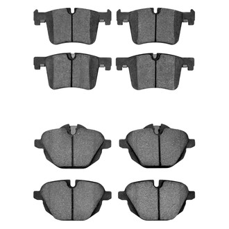 R1 Concepts® - Euro Ceramic Ceramic Front and Rear Brake Pad Set