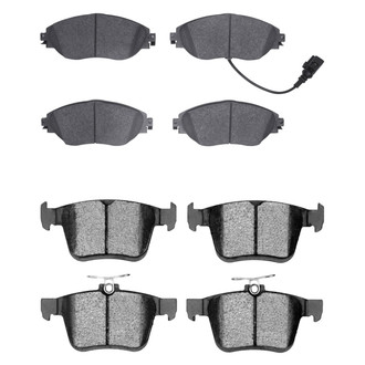 R1 Concepts® - Euro Ceramic Ceramic Front and Rear Brake Pad Set
