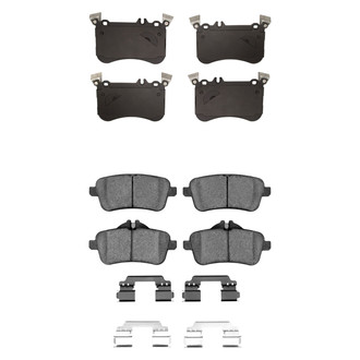 R1 Concepts® - Euro Ceramic Ceramic Front and Rear Brake Pad Set