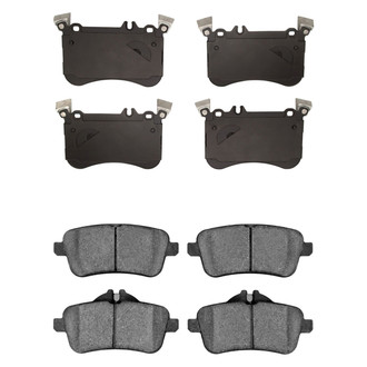 R1 Concepts® - Euro Ceramic Ceramic Front and Rear Brake Pad Set