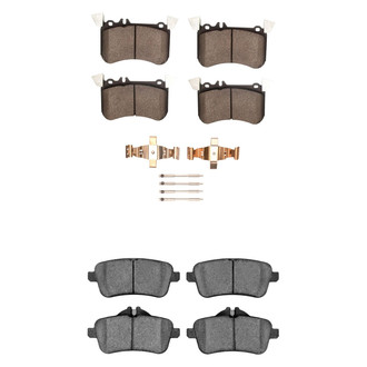 R1 Concepts® - Euro Ceramic Ceramic Front and Rear Brake Pad Set
