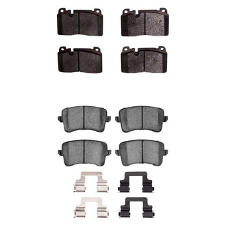 R1 Concepts® - Euro Ceramic Ceramic Front and Rear Brake Pad Set